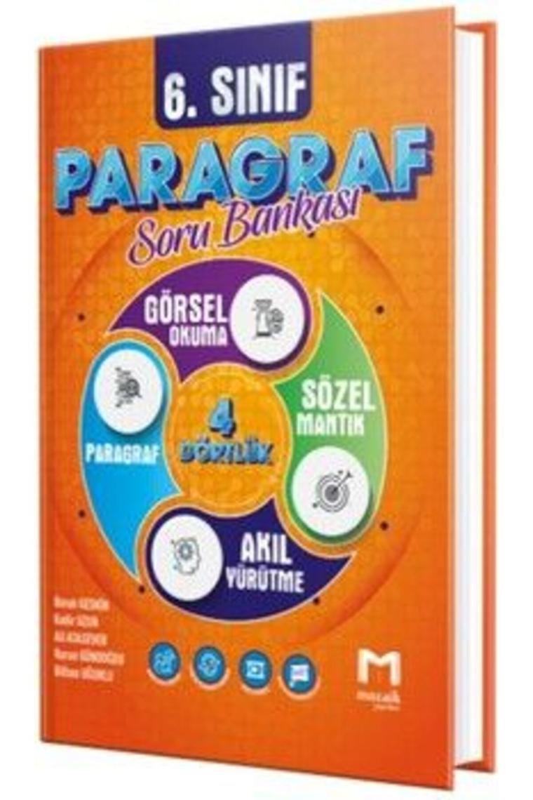 6. Sınıf Paragraf Soru Bankası Yeni Kitap 2024-2025