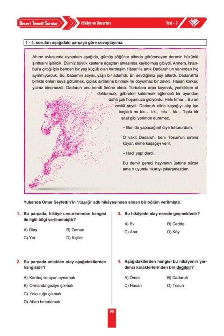 5. Sınıf Tüm Dersler Soru Bankası