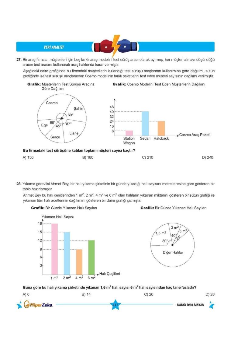 8. Sınıf Matematik Sinerji Soru Bankası