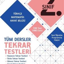 2. Sınıf Tüm Dersler Tekrar Testleri