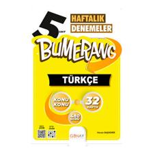 5.sınıf Bumerang 32 Haftalık Türkçe Soru Bankası