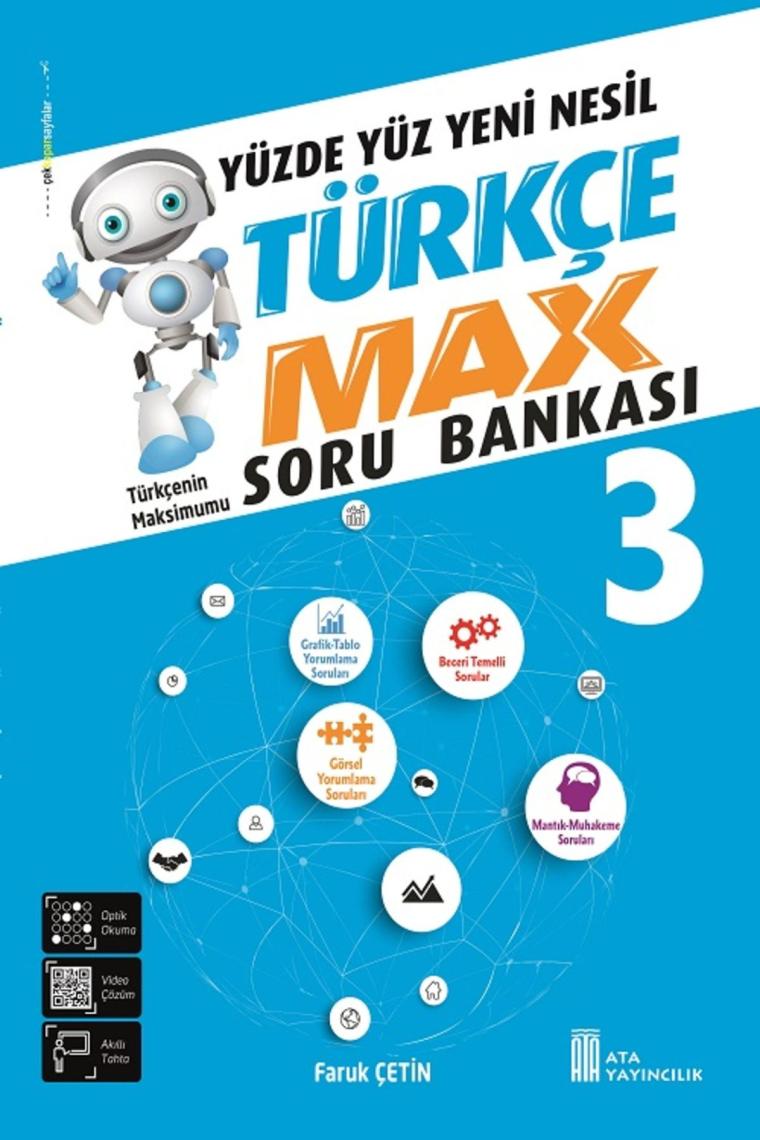 3. Sınıf Türkçe Max Soru Bankası