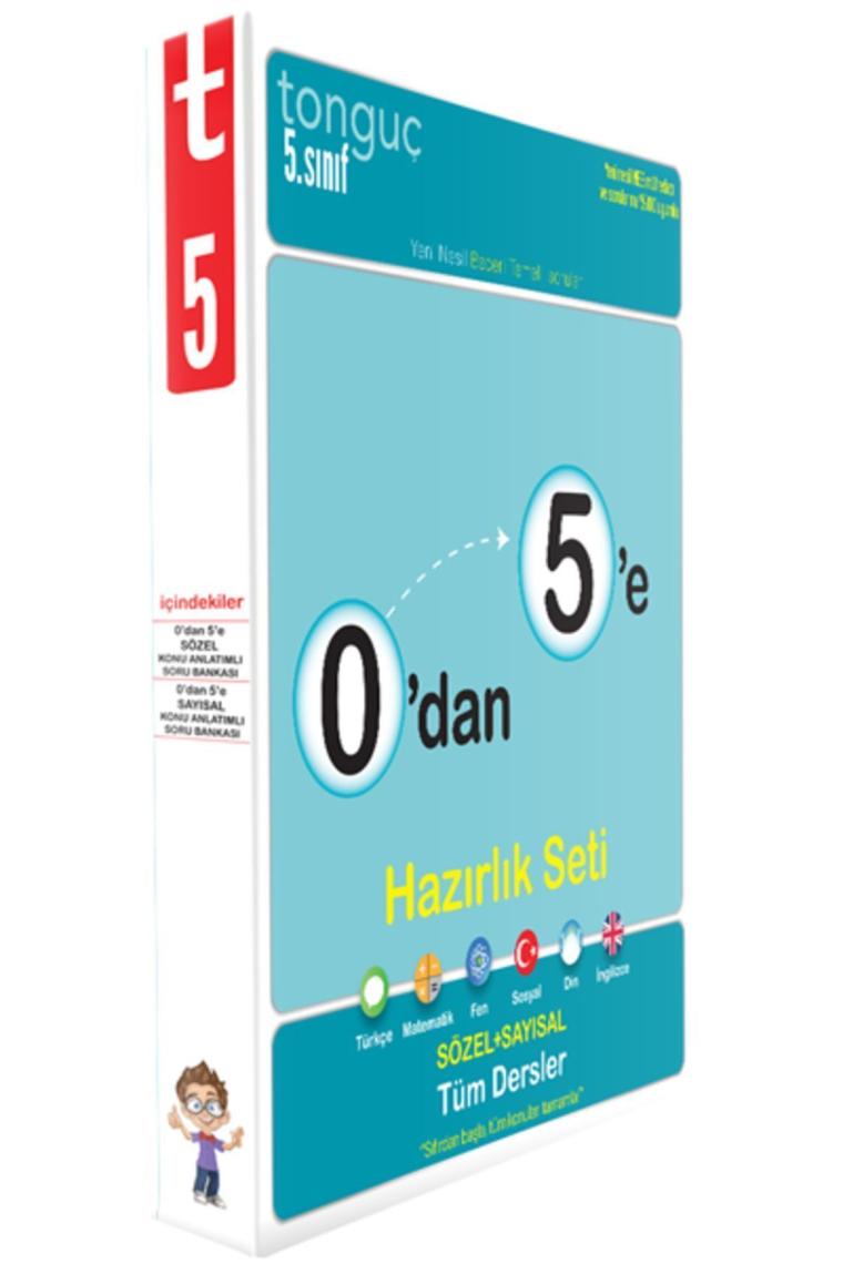 Tonguç 5. Sınıf 0 Dan 5 E Konu Anlatımlı Soru Bankası Seti