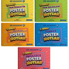 7. Sınıf Poster Notlar Seti