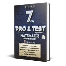 7. Sınıf Pro & Test Matematik Soru Bankası Sürpriz Hediye