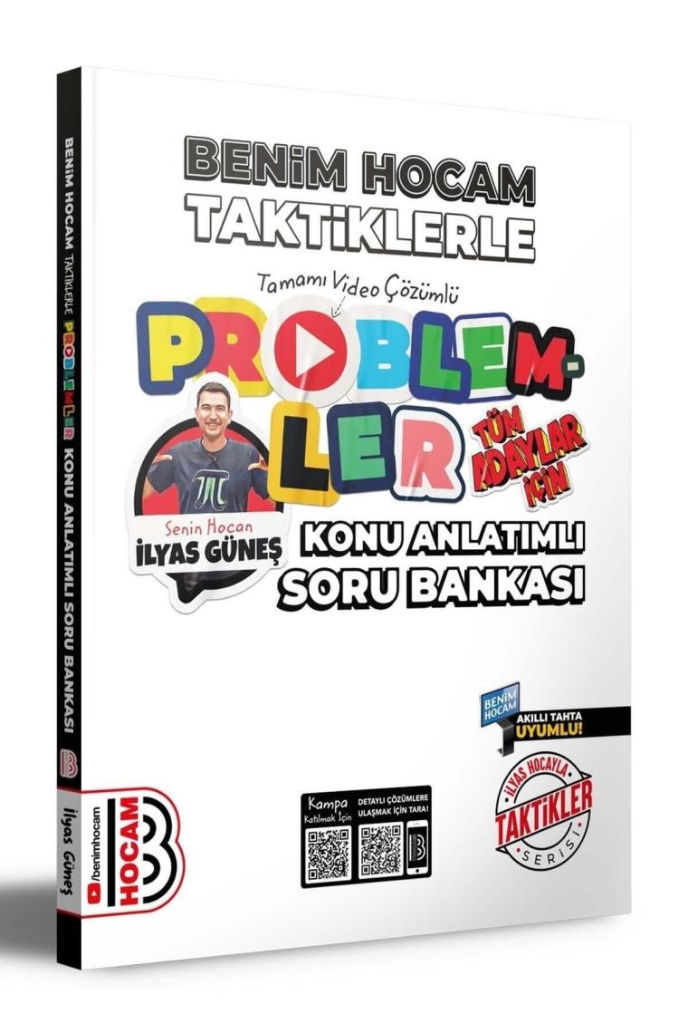 2024 Tüm Adaylar Için Taktiklerle Problemler Konu Anlatımlı Soru Bankası