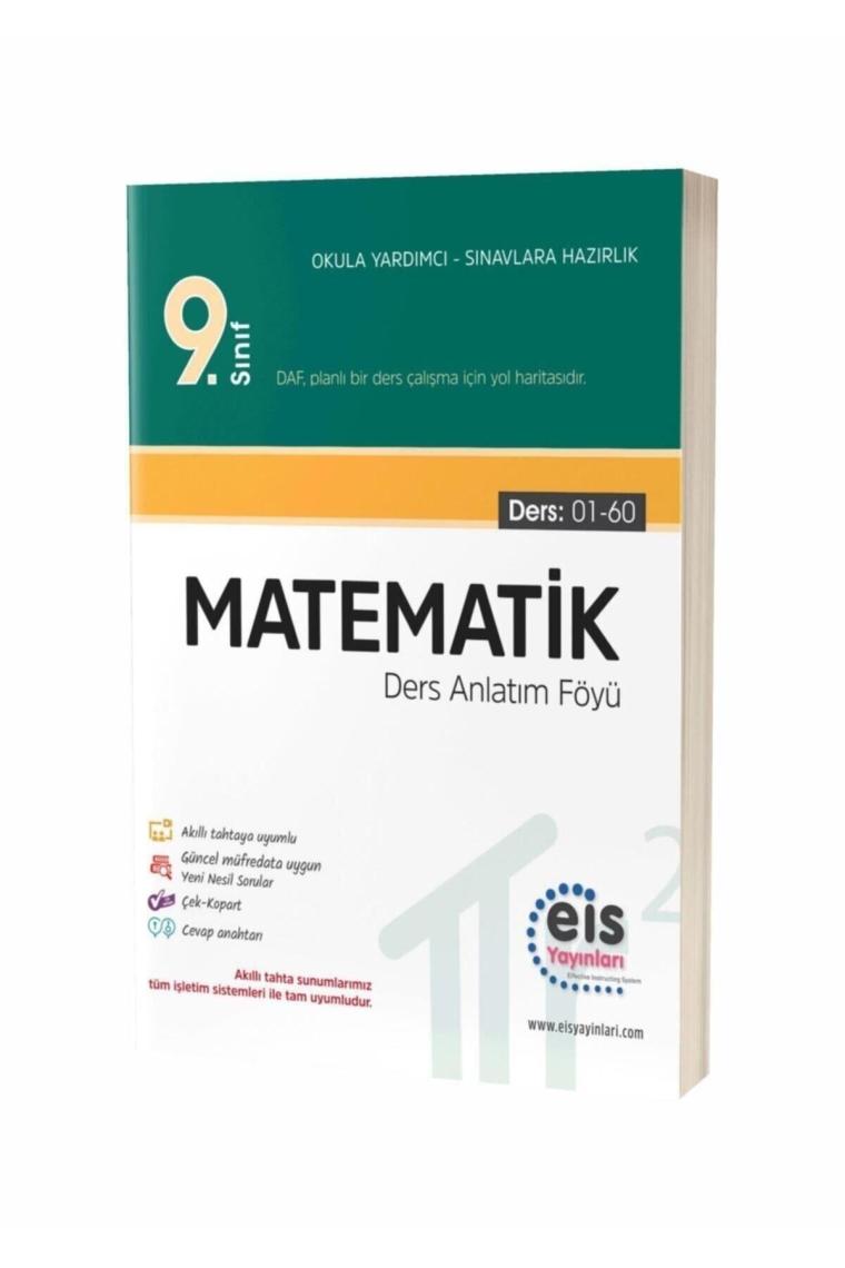 9.sınıf Daf Ders Anlatım Föyü Matematik