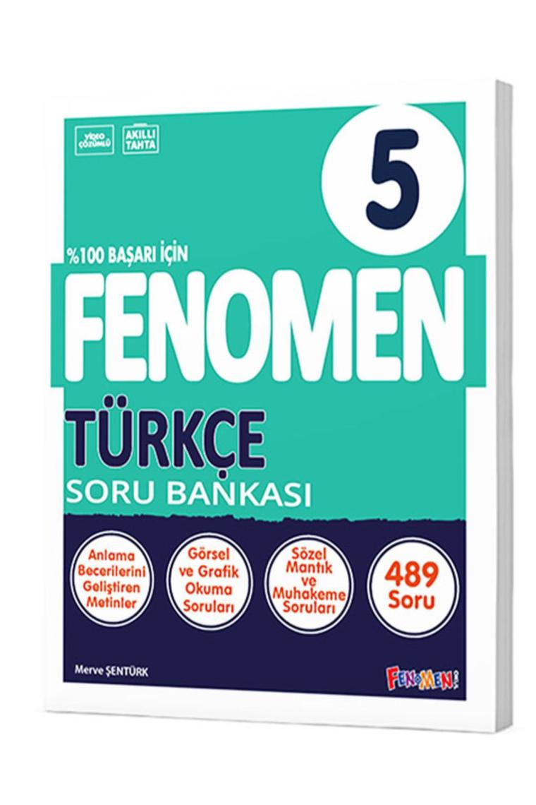 5. Sınıf Türkçe Soru Bankası - Fenomen Okul Yayınları