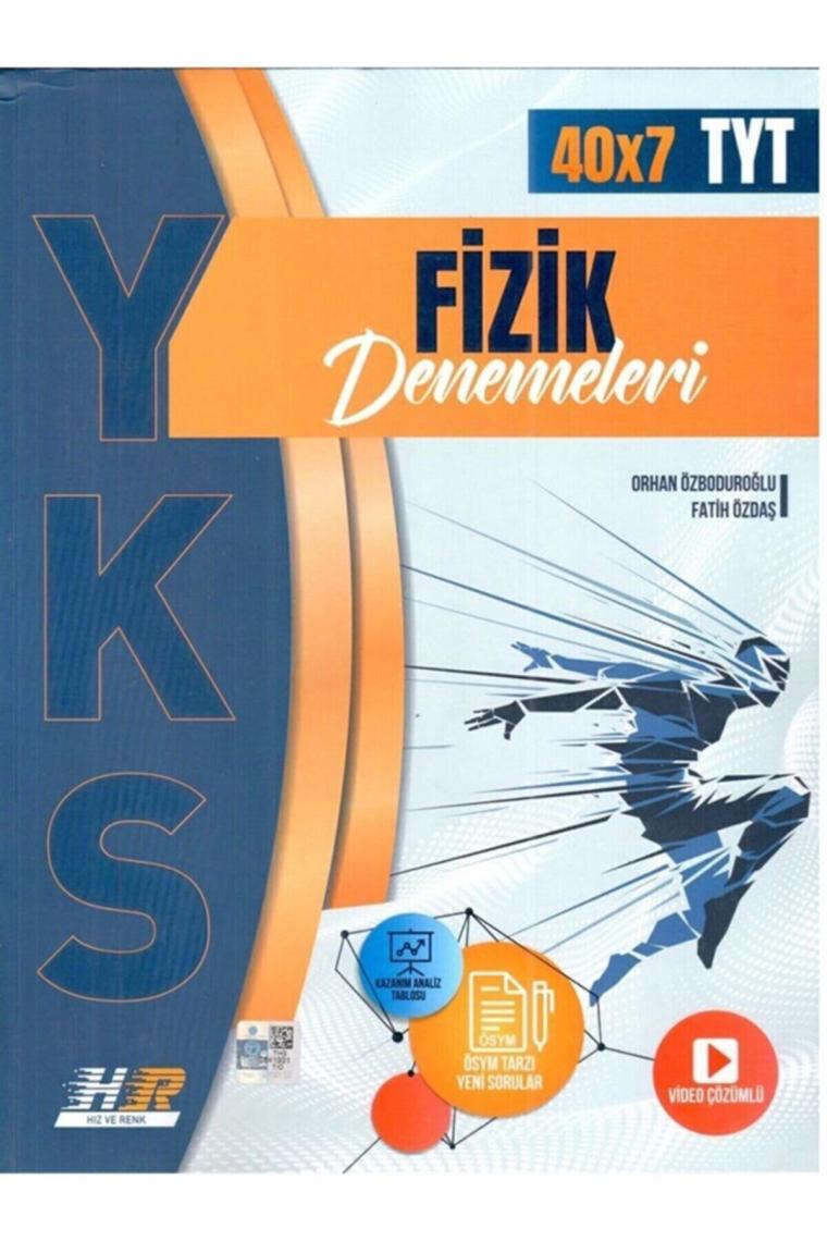 Hızverenk Yayınları Tyt Fizik 40*7 Deneme