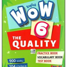 Fenomen Wow English 6. Sınıf The Quality Practice Book-Vocabulary Book-Test Book