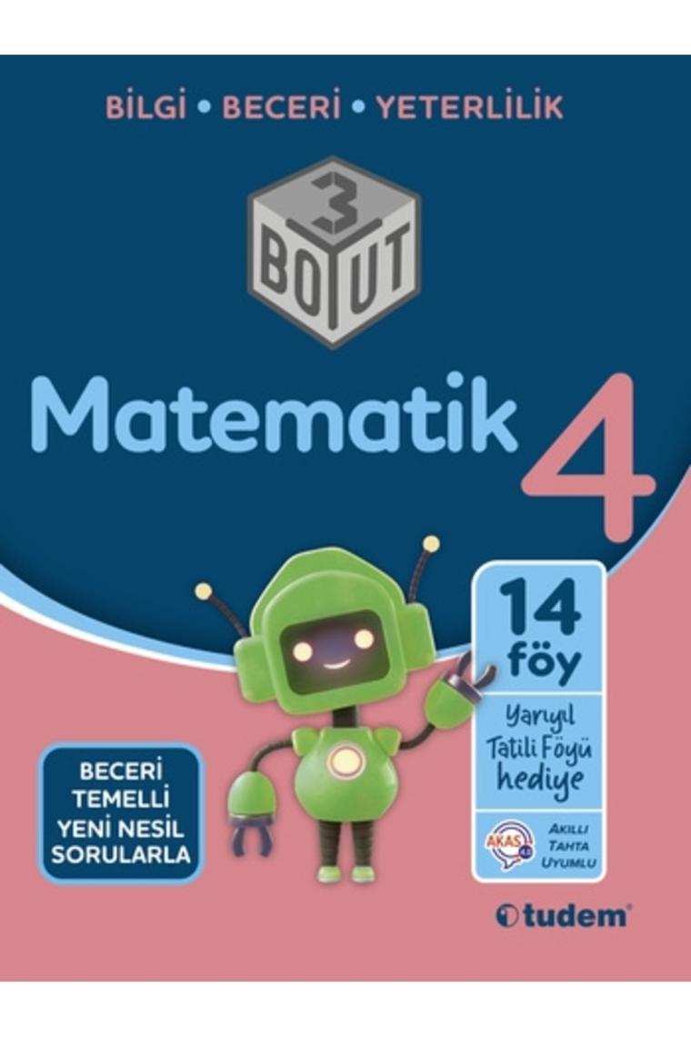 Tudem 4. Sınıf Matematik 3 Boyut Yeni Nesil Sorular 2023