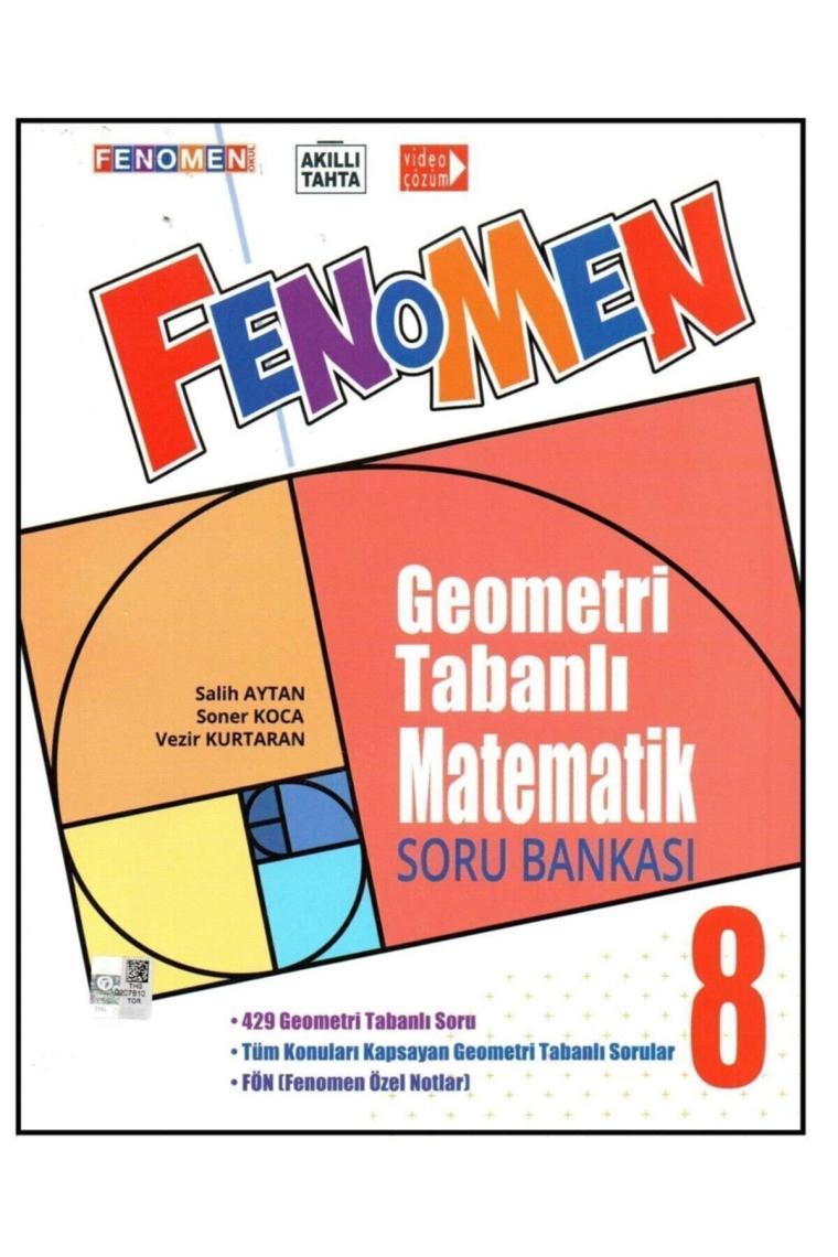 Fenomen 8. Sınıf Lgs Geometri Tabanlı Matematik Soru Bankası