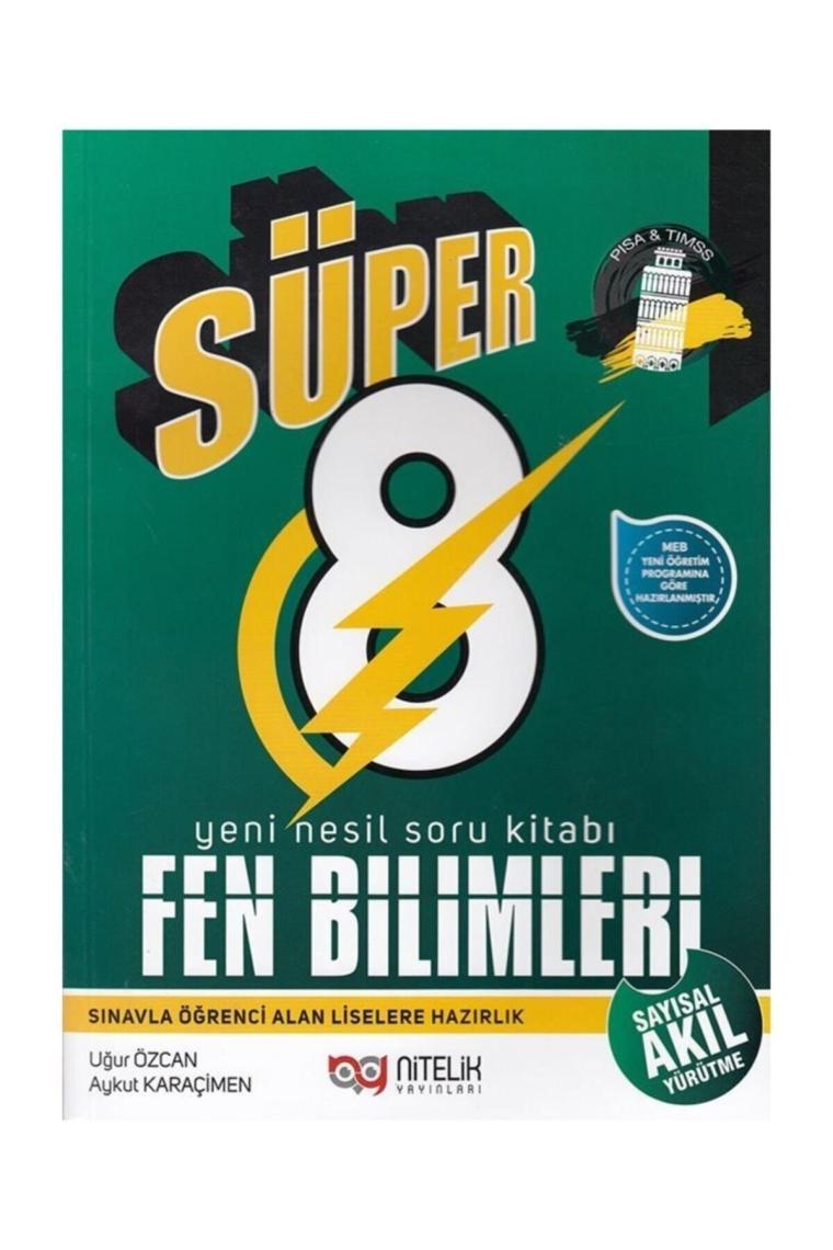 8. Sınıf Süper Fen Bilimleri Soru Kitabı