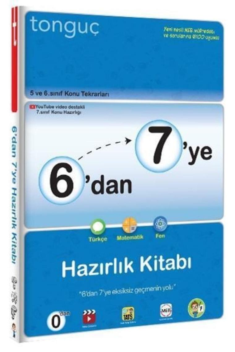 Tonguç 6'dan 7'ye Hazırlık Kitabı