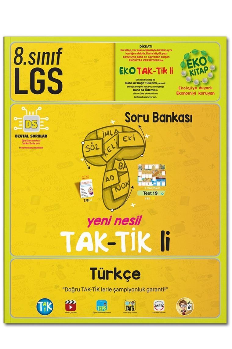 8. Sınıf Türkçe Eko Taktikli Soru Bankası