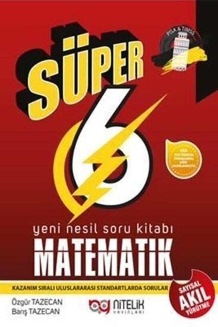 6. Sınıf Matematik Yeni Nesil Süper Soru Bankası