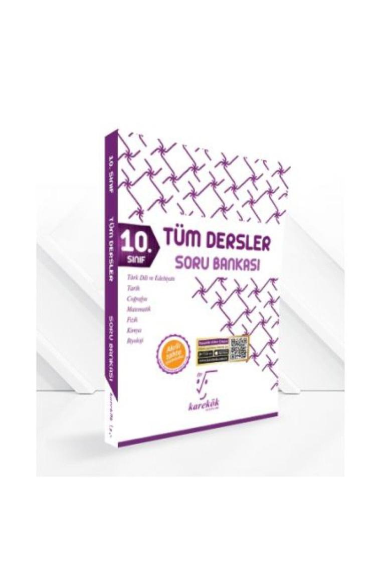 10.sınıf Tüm Dersler Soru Bankası Tek Kitap