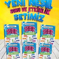 1. Sınıf Gıcır Gıcır 6'lı Set (türkçe-matematik-haya Bilgisi-problemler-oku Anla Yorumla-hafta Sonu