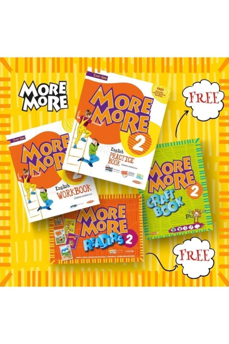 Kurmay Elt More And More 2. Sınıf English Practice+work+craft Book+readers 2022