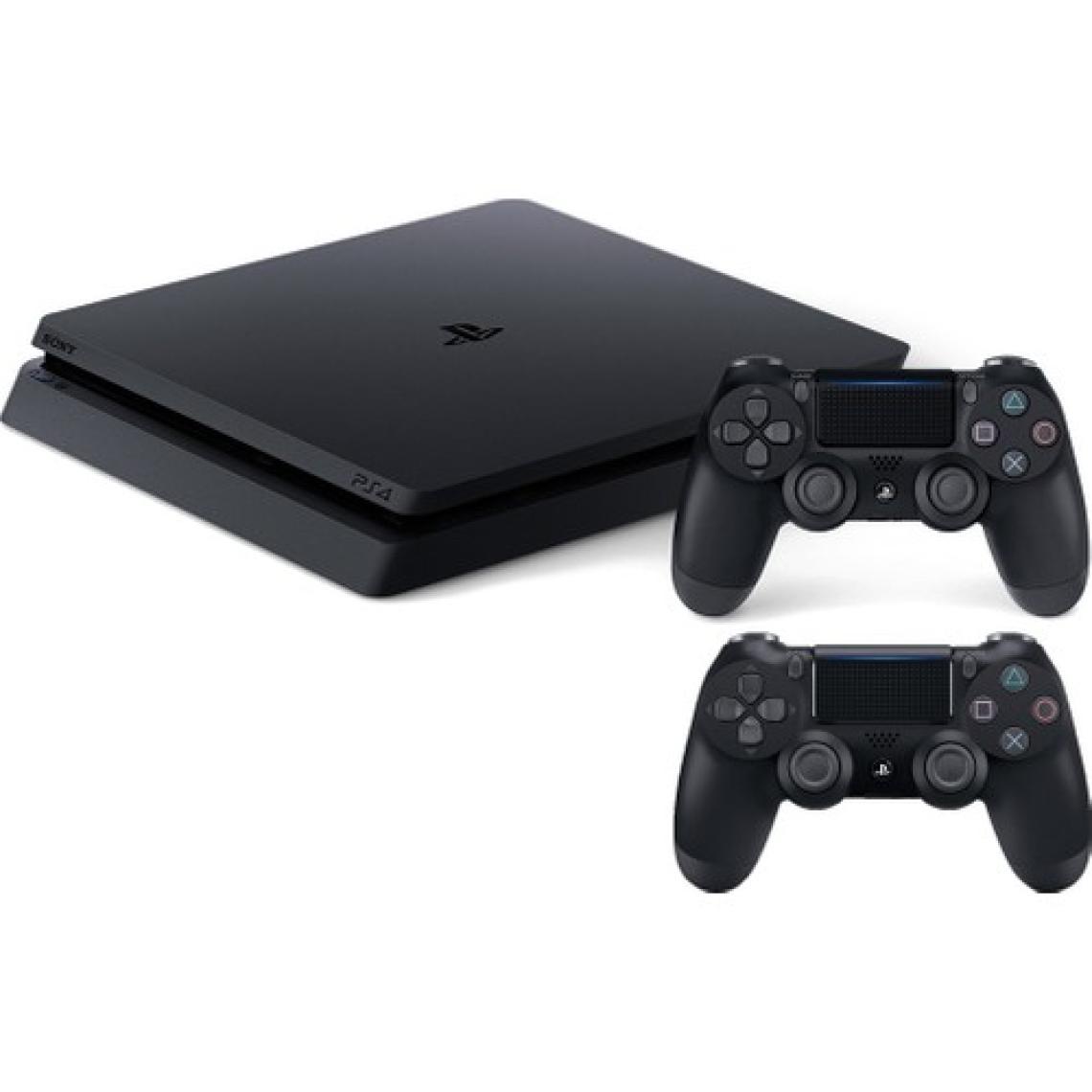 Sony Playstation 4 Slim + 2.Dualshock + Ps4 Pes 2020 + Ps4 Gta 5