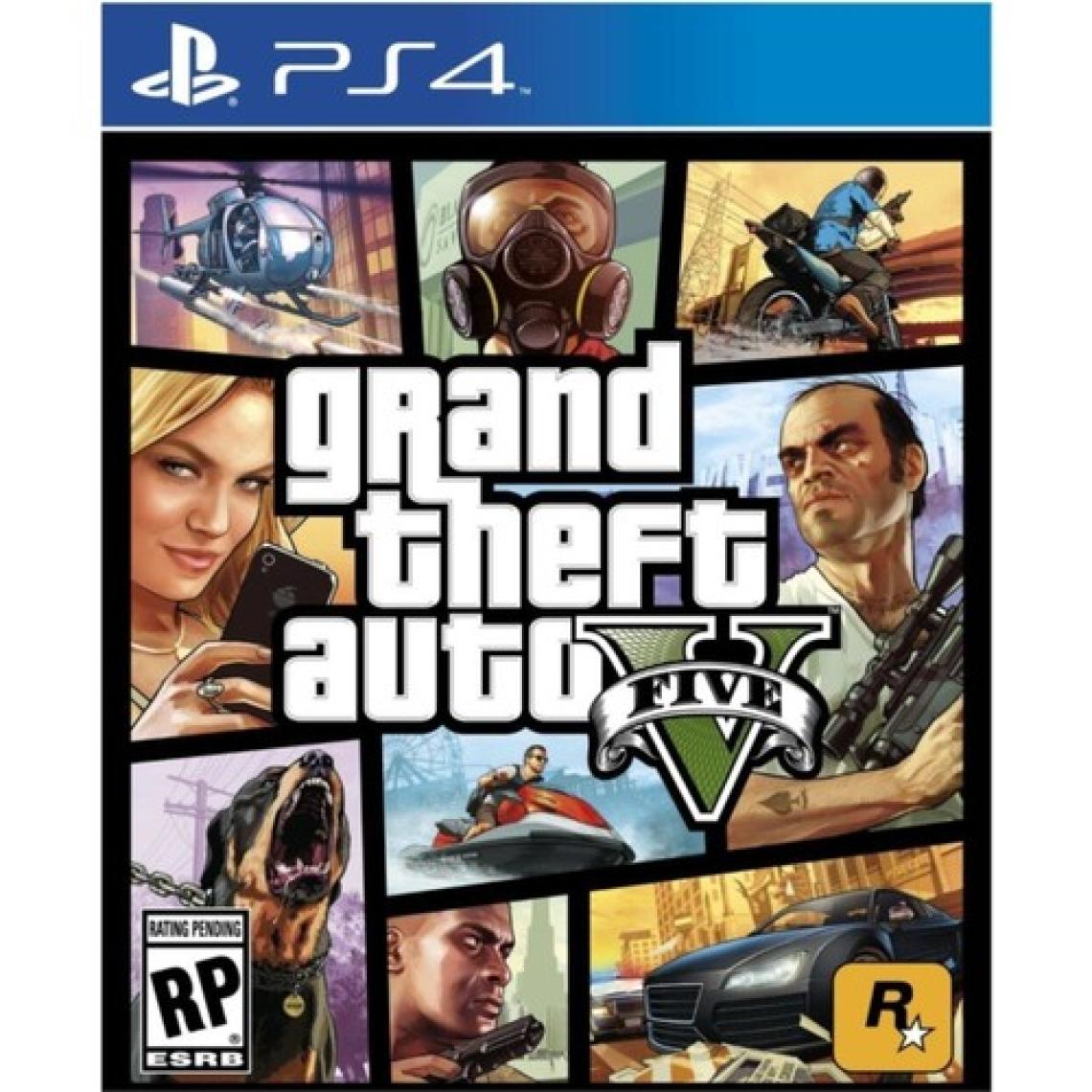 Sony Playstation 4 Slim + 2.Dualshock + Ps4 Gta 5