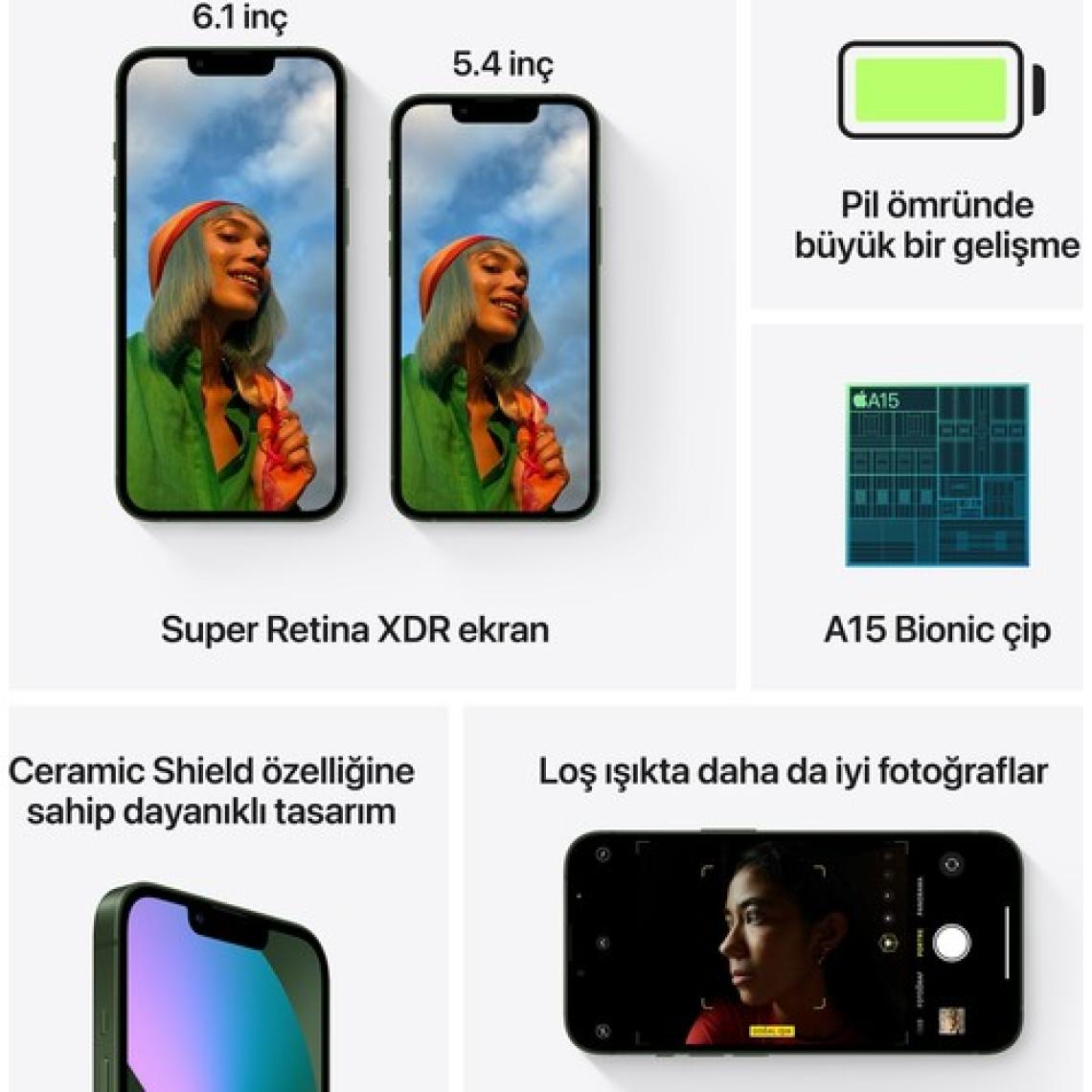 iPhone 13 512 GB Yeşil