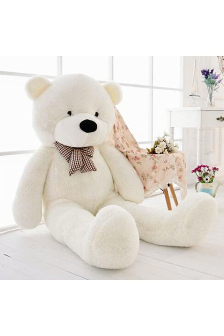 Kuki Oyuncak 160cm Beyaz Dev Peluş Ayı