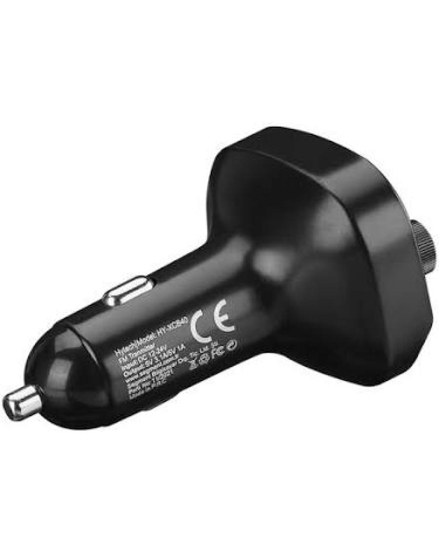 Hytech HY-XCB40 Çift USB 5V 3.1A Rainbow Işıklı LED Ekran Tf Kartlı V5.0 Bluetooth Fm Transmitter