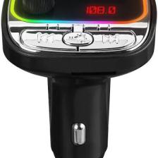 Hytech HY-XCB40 Çift USB 5V 3.1A Rainbow Işıklı LED Ekran Tf Kartlı V5.0 Bluetooth Fm Transmitter