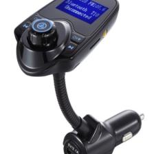 Kingboss T10 Bluetooth Araç Kiti USB Sd Kart Girişli Transmitter Aux Fm Mp3 Çalar Fonksiyonlu