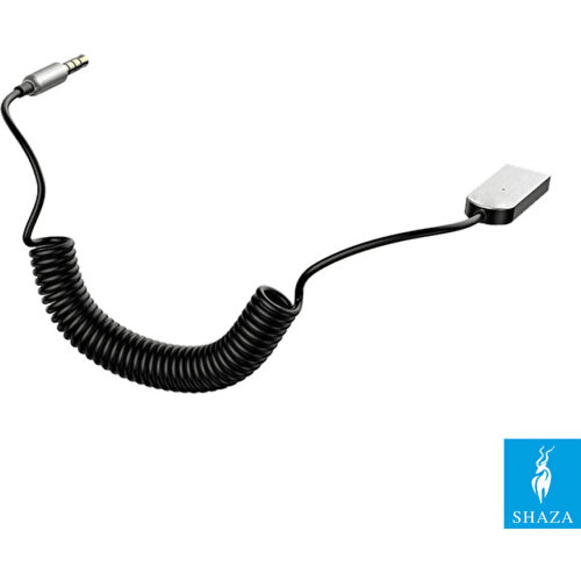 Shaza USB Wireless Bluetooth Araç Kiti Hifi Stereo Ses Alıcısı Aux 3.5mm Jack Adaptörü Bluetooth 5.0