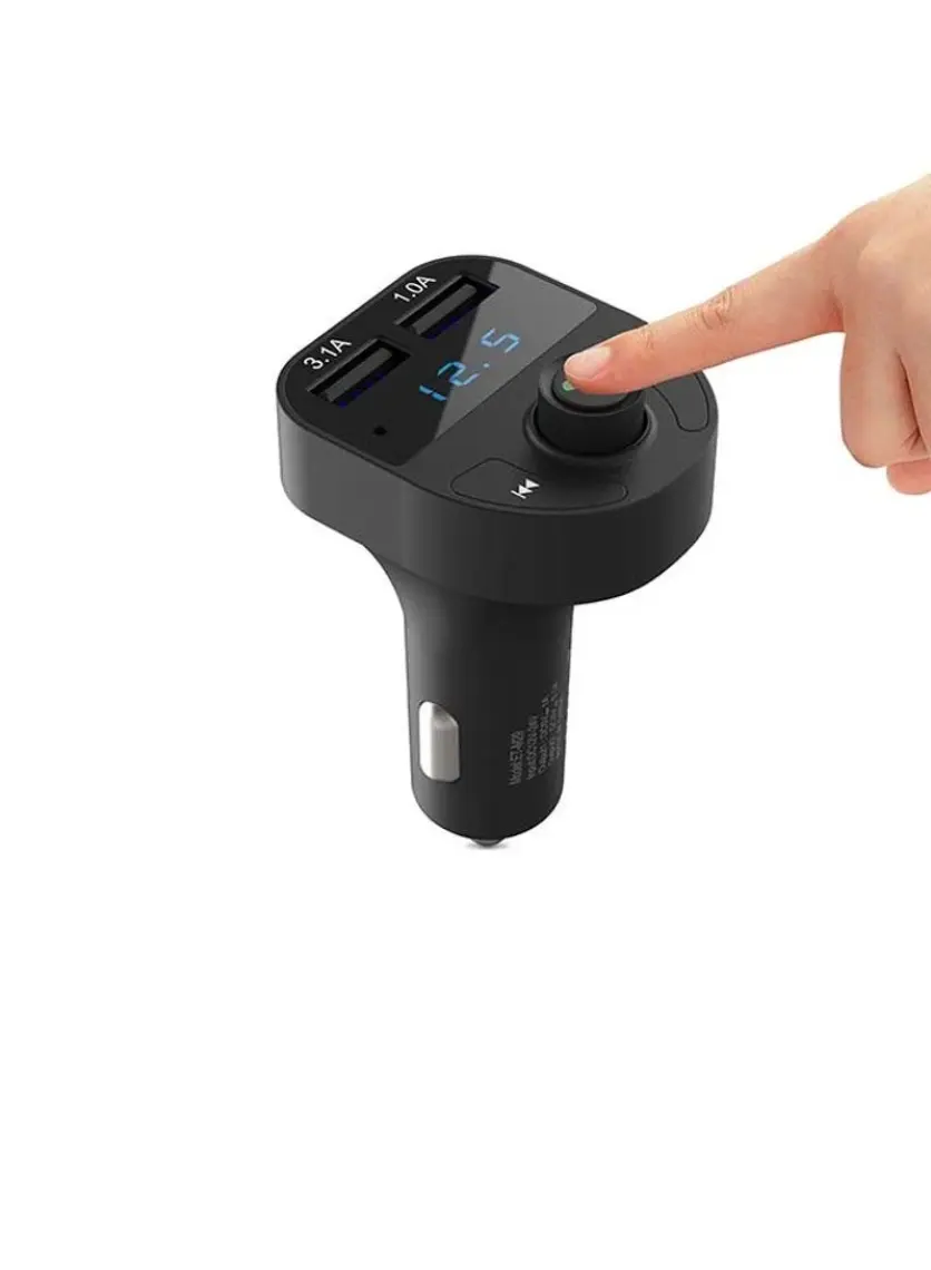 Kai Bluetooth Transmitter Mp3 Araç Şarjı Araç Kiti ET-M29
