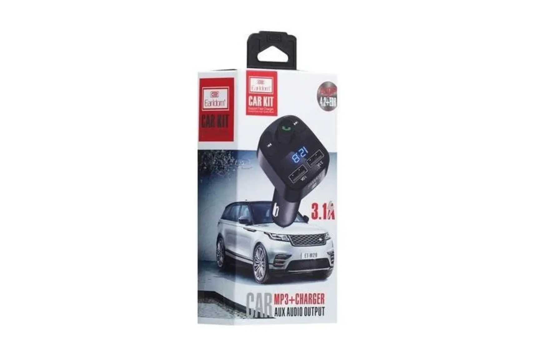 Kai Bluetooth Transmitter Mp3 Araç Şarjı Araç Kiti ET-M29