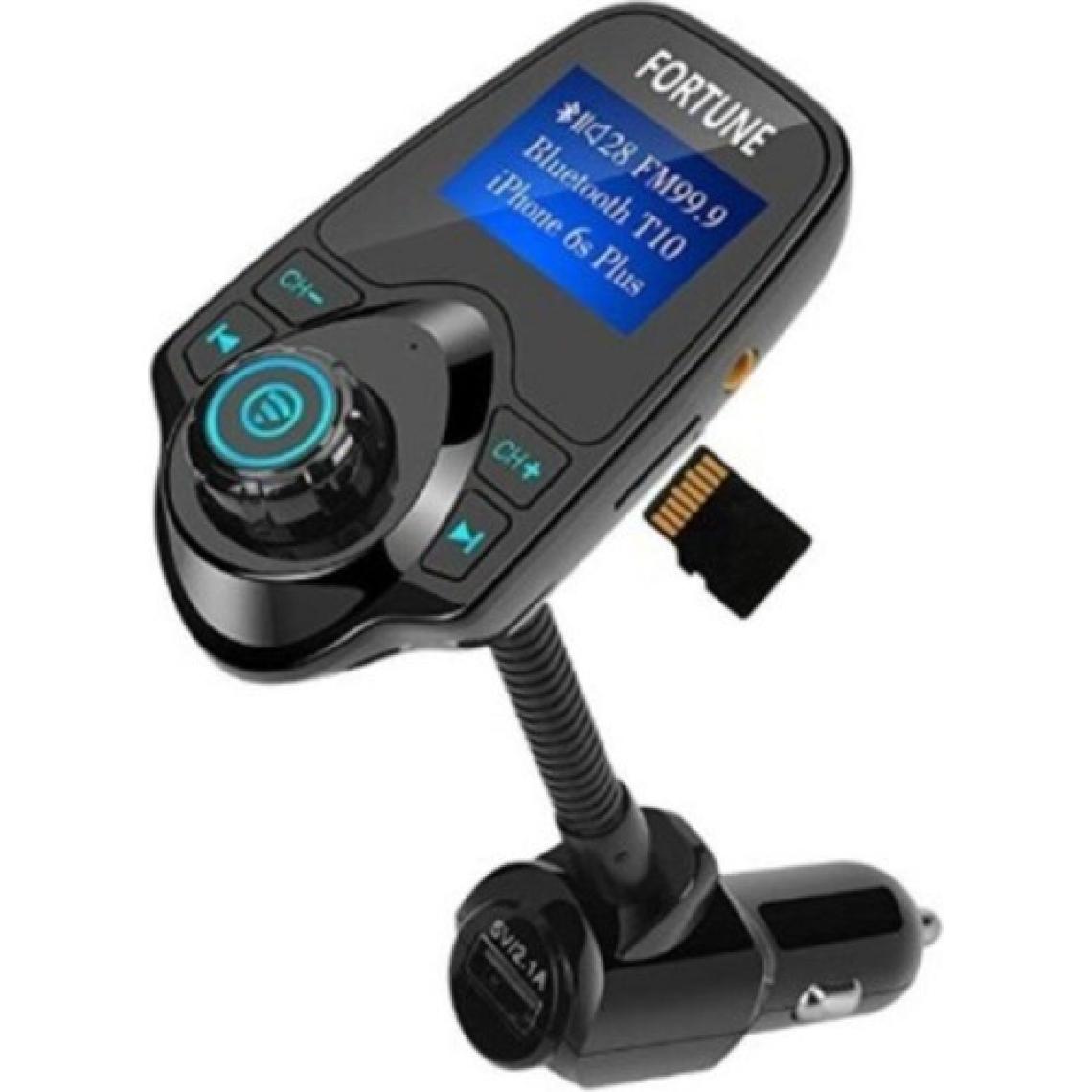 Kingboss T10 Wifi Bluetooth Araç Kiti Fm USB Fm Transmitter %2b Araç Kiti Siyah