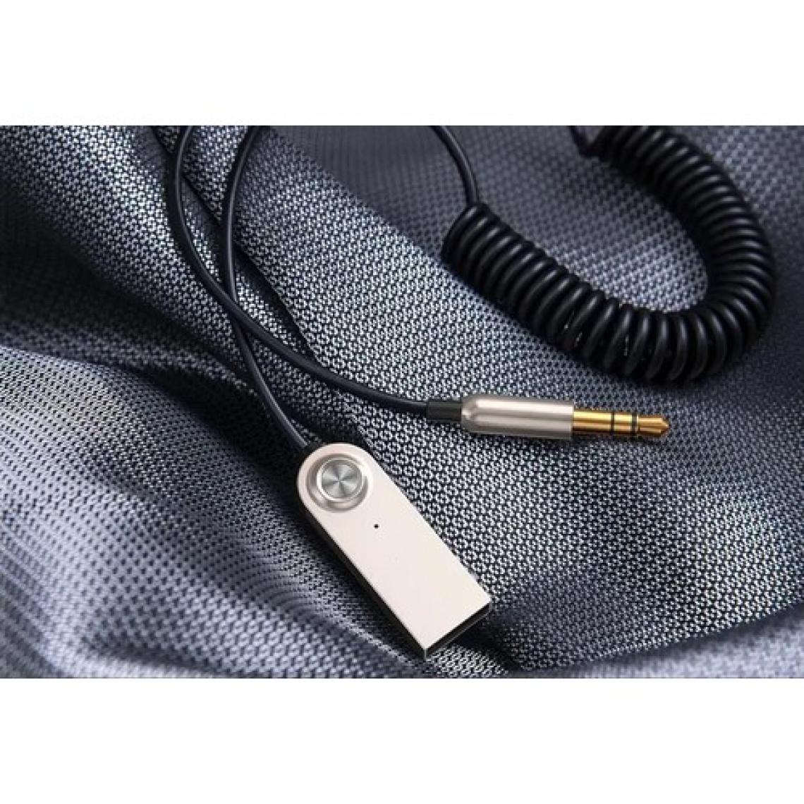 Bluetooth araç kiti aux kablolu kablosuz bağlantı kablosu mikrofonlu bakır sargı araba için