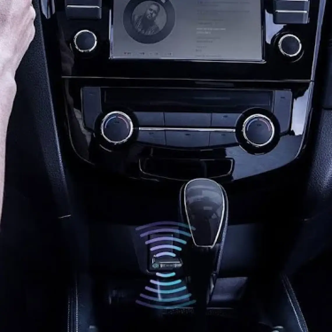 Baseus Wireless Bluetooth 5.0 3.5mm Jack Aux Araç Ses Aktarım Kiti Adeptör Wxqy-01