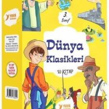 3. Sınıf Dünya Klasikleri Seti - 10 Kitap Takım