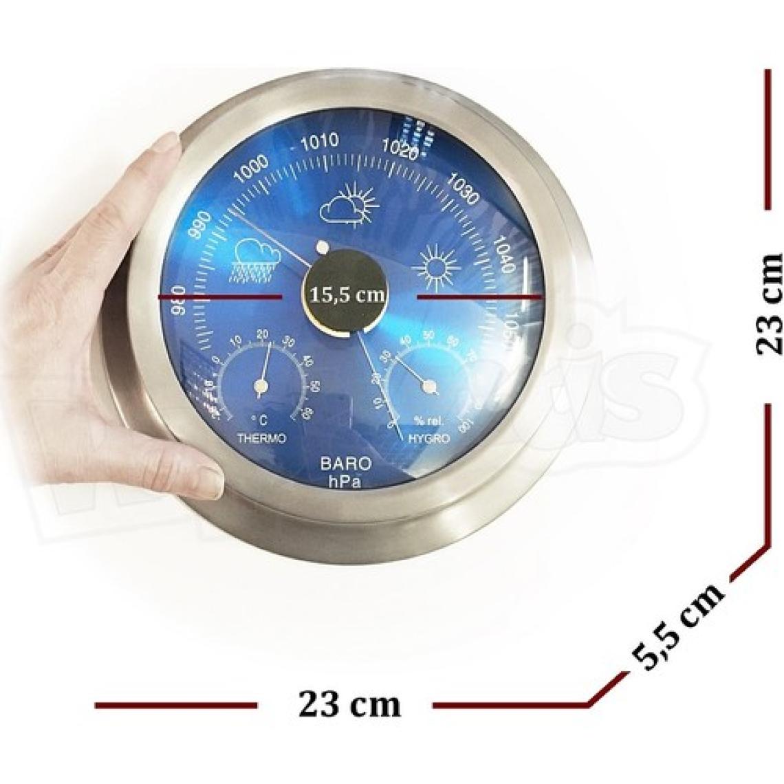 AEK Tech Mekanik İbreli Barometre Büyük 23cm