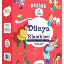 2. Sınıf Dünya Klasikleri Serisi (10 Kitaplık Set)