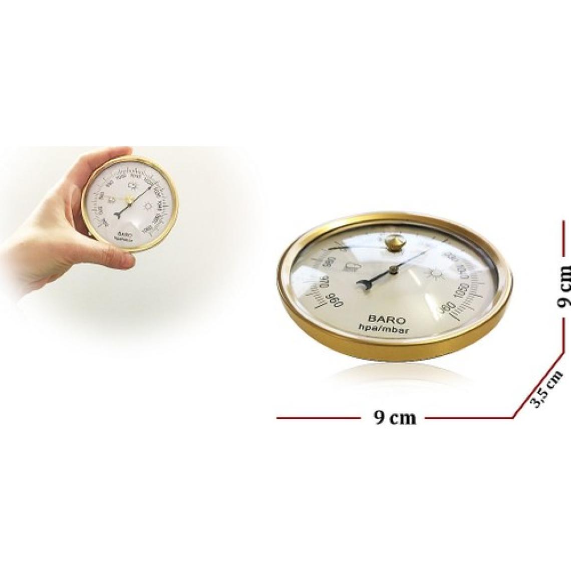 AEK Tech Mekanik İbreli Barometre 9cm