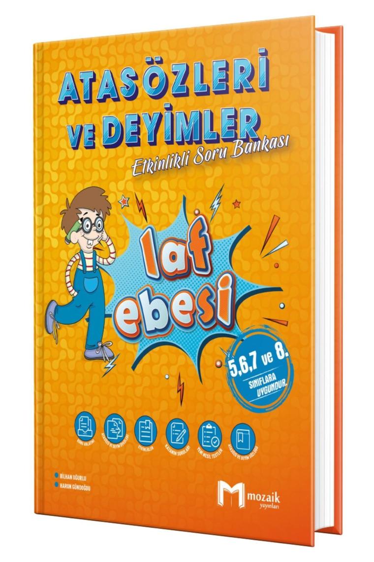 5, 6, 7 Ve 8. Sınıflar Için Laf Ebesi Atasözleri Ve Deyimler 2024-2025