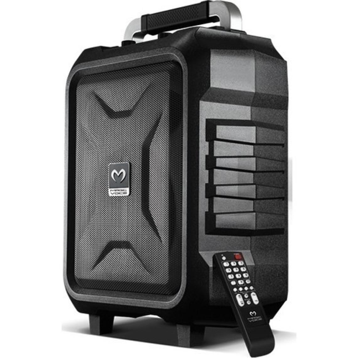 Magicvoice MV-2015 Max 300W USB-SD-BT Siyah 1E-1Y Mikrofonlu Aktif Hoparlör