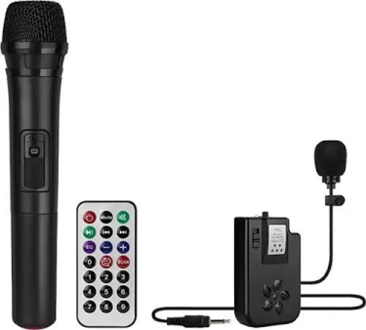 Magicvoice MV-2015 Max 300W USB-SD-BT Siyah 1E-1Y Mikrofonlu Aktif Hoparlör