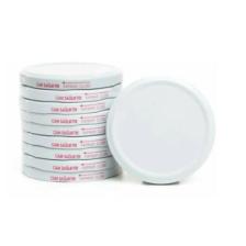 50 Adet Konserve Kapağı Beyaz 82 Mm Silikonlu
