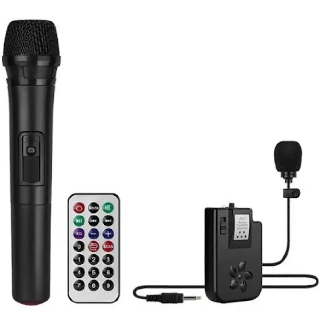 Magicvoice MV-2016 Max 175W USB-SD-BT Siyah 1E-1Y Mikrofonlu Aktif Hoparlör