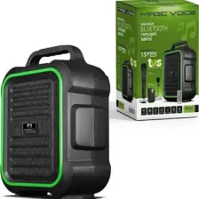 Magicvoice MV-2016 Max 175W USB-SD-BT Siyah 1E-1Y Mikrofonlu Aktif Hoparlör