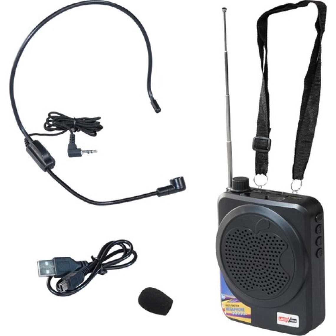 Lastvoice Ra-50 Taşınabilir Şarjlı ve Mikrofonlu Öğretmen Rehber Toplantı Anfisi Bt Fm