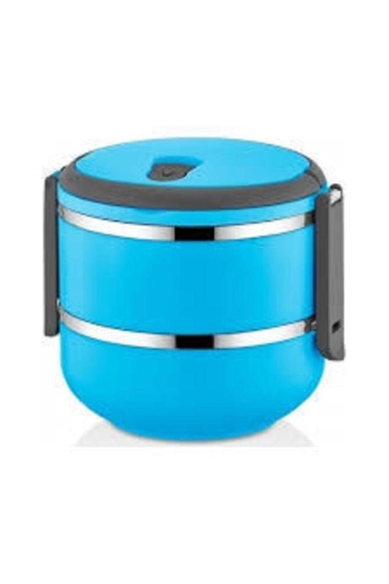 Freshbox 2 Katlı 1.50 lt Mavi Sızdırmaz Sefer Tası