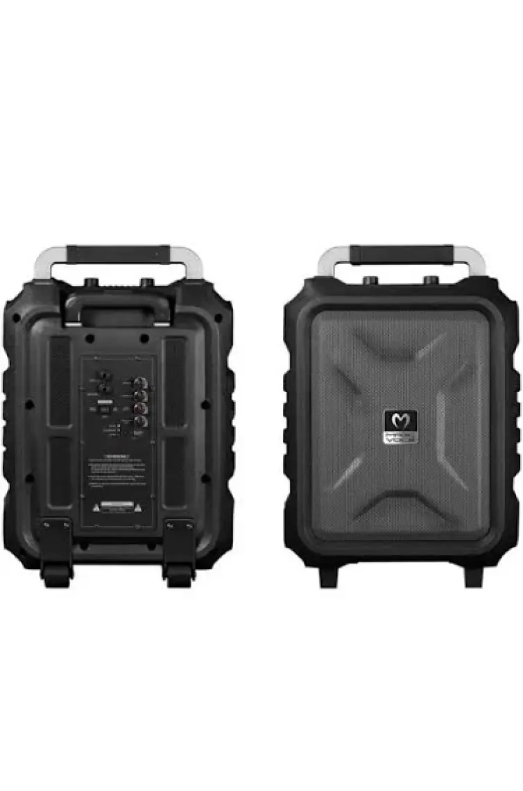 Magicvoice MV-2015 Max 300W USB-SD-BT Siyah 1E-1Y Mikrofonlu Aktif Hoparlör