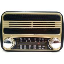 Everton Şarjlı Nostaljik Retro Küçük Mini Radyo Müzik Mp3 Çalar Usb Tf Vt3077